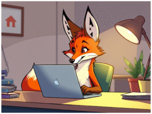 Fox Writing An Email 300x225